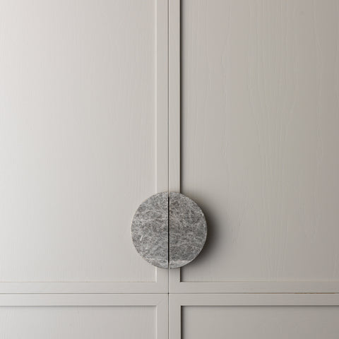 LO & CO - Arc Marble / Travertine Cabinet Handle