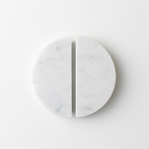 LO & CO - Arc Marble / Travertine Cabinet Handle