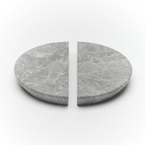 LO & CO - Arc Marble / Travertine Cabinet Handle