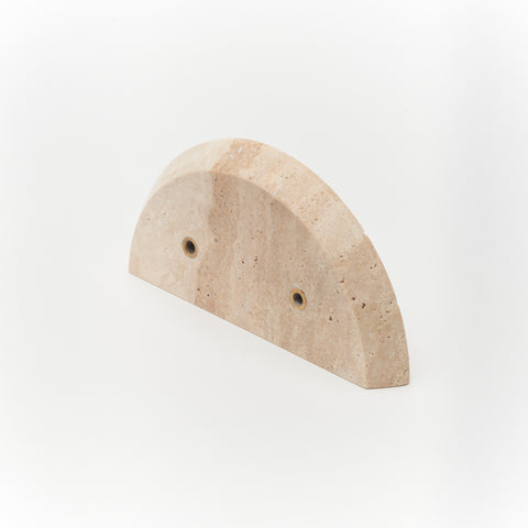 LO & CO - Arc Marble / Travertine Cabinet Handle