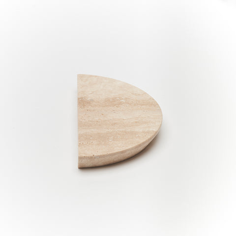 LO & CO - Arc Marble / Travertine Cabinet Handle