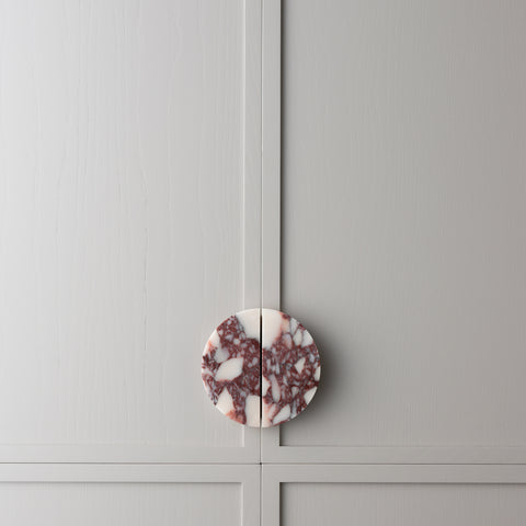 LO & CO - Arc Marble / Travertine Cabinet Handle