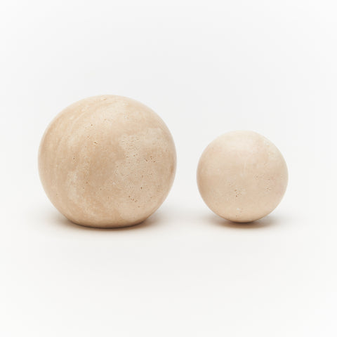 LO & CO - Hubble Marble / Travertine Cabinet Knob