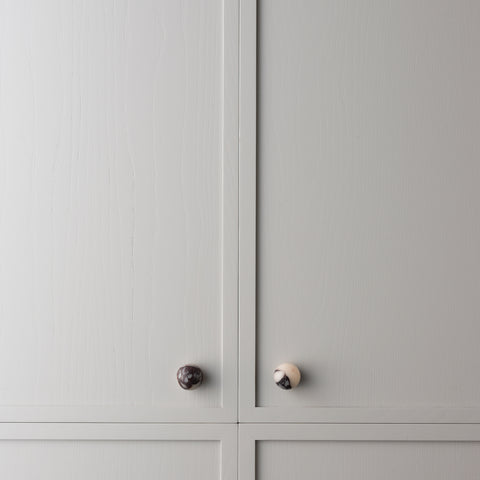 LO & CO - Hubble Marble / Travertine Cabinet Knob