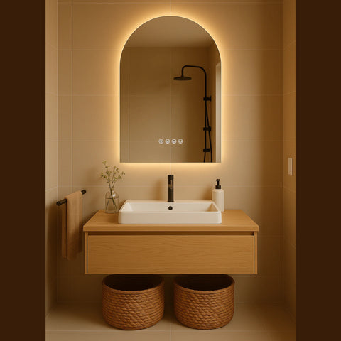 ARCADIA LED Smart Mirror - Arch