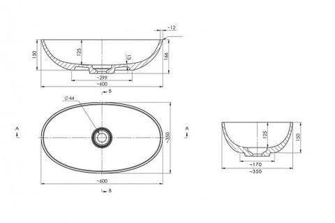 TURNER HASTINGS Narva 60 MagnaCast Basin