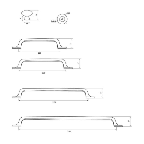 TURNER HASTINGS Tutto Cabinet Handle
